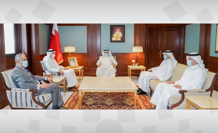 BahrainNOW.net |وزير الخارجية يستقبل كبار المسؤولين في وزارة الخارجية بمناسبة تعيينهم في مناصبهم الجديدة
