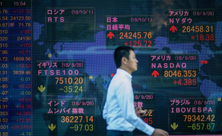 BahrainNOW.net | اعمال انخفاض مؤشرات الأسهم اليابانية في بورصة طوكيو